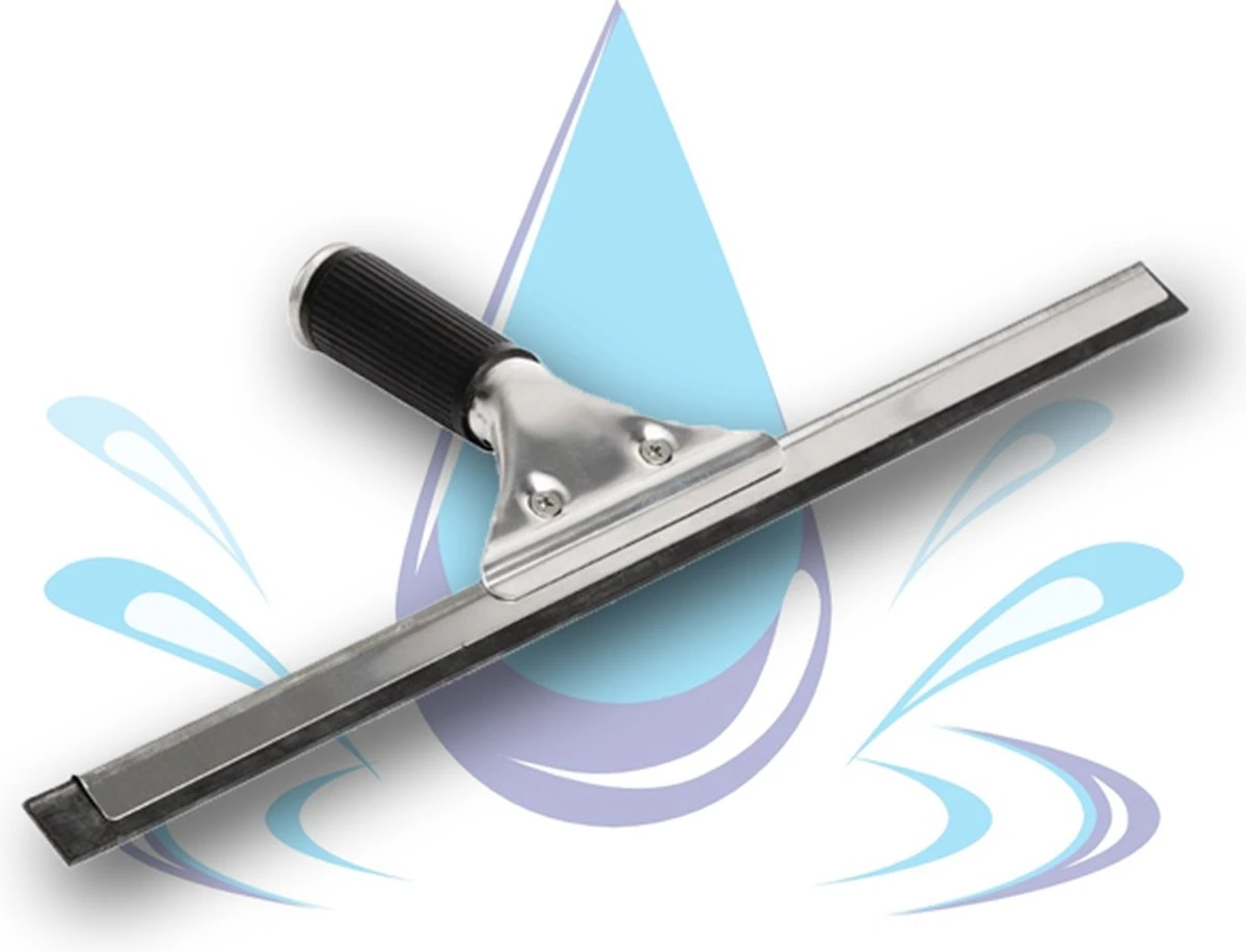 Professionele Raamwisser 45 Cm Wisser Van Rvs Met Natuurrubber Vensterwisser 3 Professionele Raamwisser 45 Cm Wisser Van Rvs Met Natuurrubber Vensterwisser