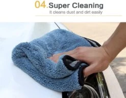 Droogdoek Auto - Watermagneet - Microvezel - Doek - 45 X 38 Cm - Blauw - Super Zacht! -Bol. 1200x939 1