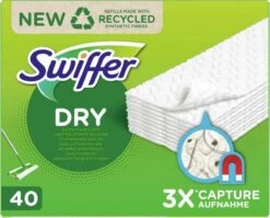 Swiffer Vloerreiniger Droge Vloerdoekjes Navullingen - 3 X 80 Stuks