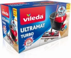 Vileda Ultramat Turbo - Reinigingsysteem - Met Pedaal -Bol. 1200x981