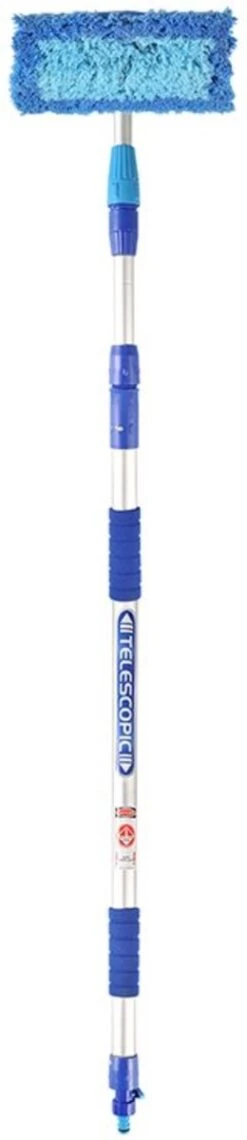 PROPLUS Pro Plus Wasborstel - Heavy Duty - Telescopische Steel - Uitschuifbaar Tot 3 Meter -Bol. 260x1200