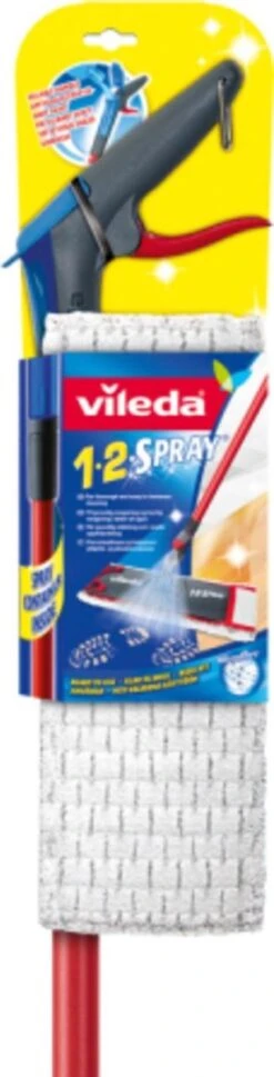 Vileda 1.2 Spray - Vloerwisser - 36cm Wisbreedte - Rood -Bol. 306x1200
