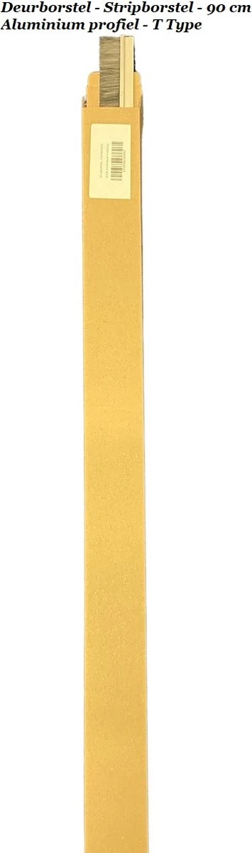 Deurborstel - Stripborstel - 90 Cm - Aluminium Profiel - T Type- Woonaccessoires - Deurstrip 5 Deurborstel - Stripborstel - 90 Cm - Aluminium Profiel - T Type- Woonaccessoires - Deurstrip - Afbeelding 3