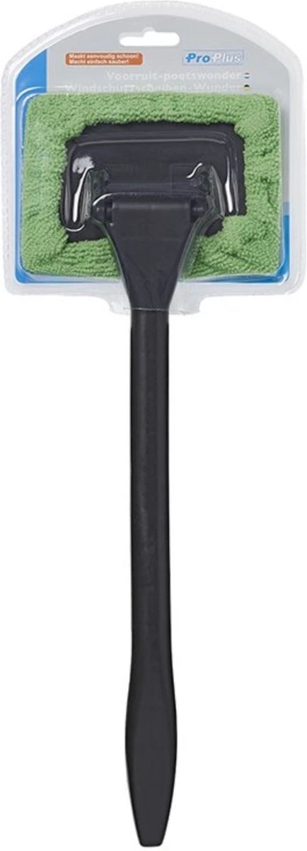 PROPLUS Pro Plus Ruitenpoetser - Poetswonder - Lengte 34 Cm - Microvezeldoekje 6 PROPLUS Pro Plus Ruitenpoetser - Poetswonder - Lengte 34 Cm - Microvezeldoekje - Afbeelding 5