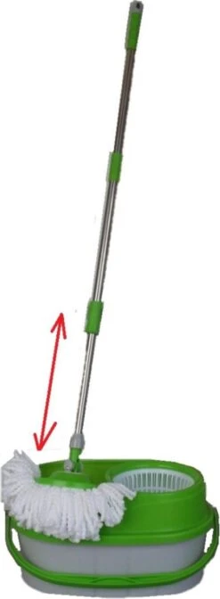 BensonClean Spin Mop - Inclusief Emmer -Bol. 441x1200
