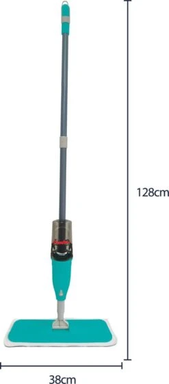 Cleanrite Spraymop Vloerwisser - 360 Graden - Inclusief Microvezeldoek 19 Cleanrite Spraymop Vloerwisser - 360 Graden - Inclusief Microvezeldoek -Bol. 528x1200 1