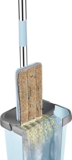 Benson Vloerwisser + Emmerset Compact + Microvezel Pad | Dweil 24 Benson Vloerwisser + Emmerset Compact + Microvezel Pad | Dweil -Bol. 545x1200