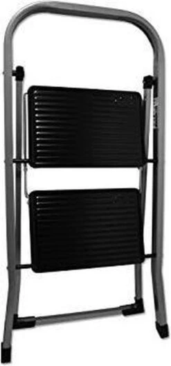 Excellent Houseware Inklapbare Keukentrap - 2 Treden - Tot 150kg - Metaal 11 Excellent Houseware Inklapbare Keukentrap - 2 Treden - Tot 150kg - Metaal -Bol. 561x1200