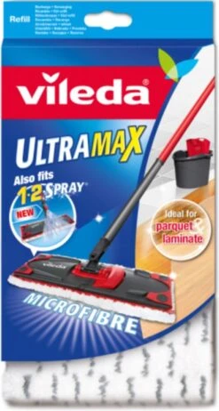 Vileda 1.2 Spray - Vloerwisser - 36cm Wisbreedte - Rood -Bol. 641x1200