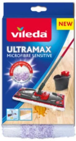 Vileda UltraMax Sensitive - Vervanging - Voor Parket En Delicate Vloeren -Bol. 651x1200
