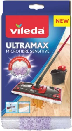 Vileda UltraMax Sensitive - Vervanging - Voor Parket En Delicate Vloeren -Bol. 661x1200 1