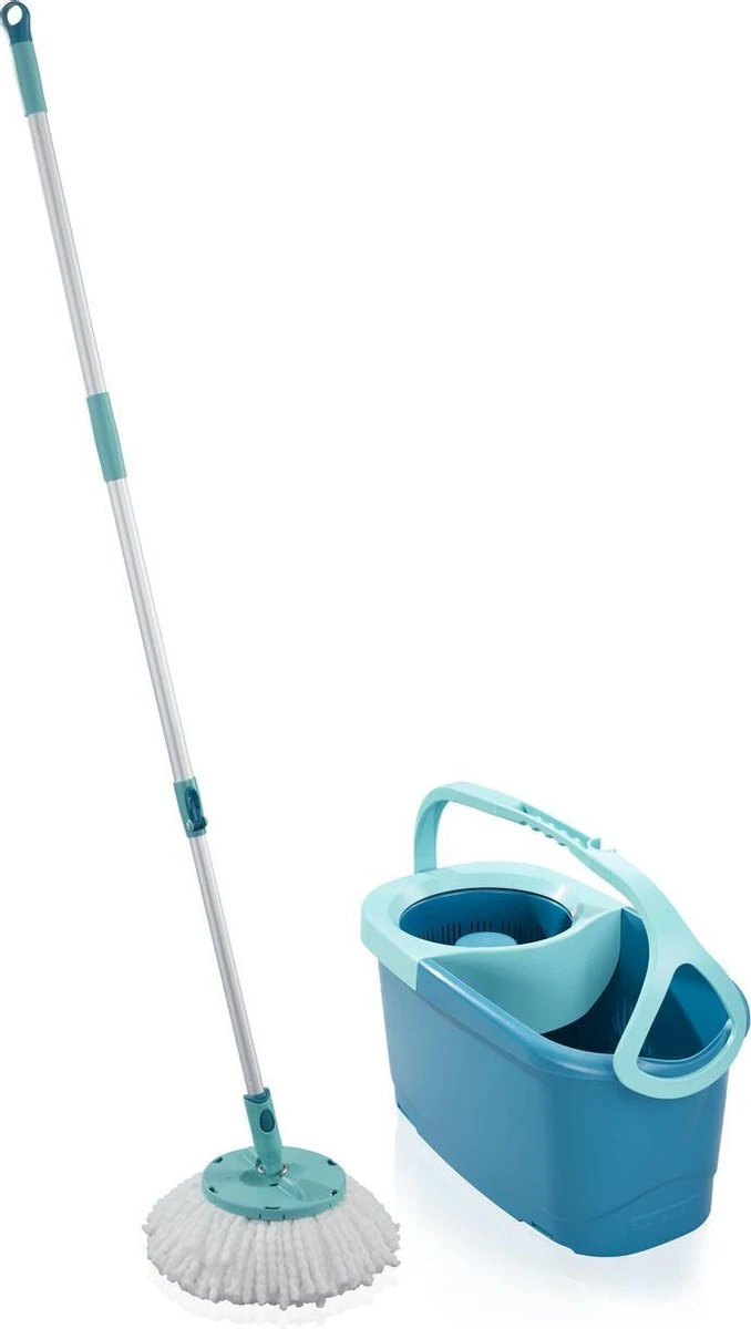 Leifheit Rotatie Clean Twist Disc Mop - Dweil Set Compleet - 6 L 3 Leifheit Rotatie Clean Twist Disc Mop - Dweil Set Compleet - 6 L