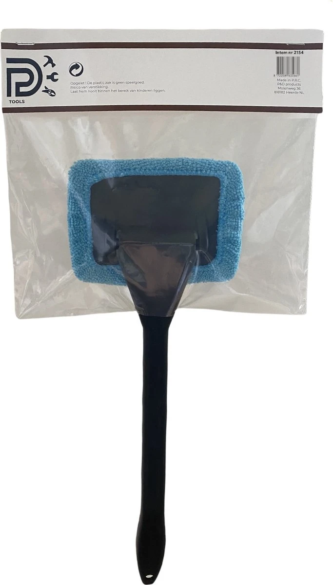 PD® - Raamwisser - Raamtrekker - Raamwisser Auto - Microvezeldoek - Anti Condens - Wisser Voor Condens Op Ruiten / Ramen. 10 PD® - Raamwisser - Raamtrekker - Raamwisser Auto - Microvezeldoek - Anti Condens - Wisser Voor Condens Op Ruiten / Ramen. - Afbeelding 8