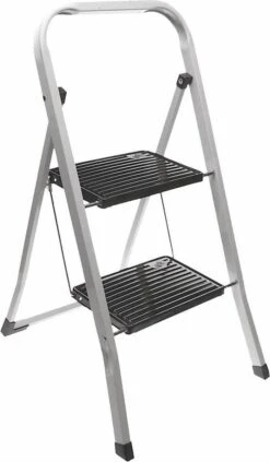 Excellent Houseware Inklapbare Keukentrap - 2 Treden - Tot 150kg - Metaal 10 Excellent Houseware Inklapbare Keukentrap - 2 Treden - Tot 150kg - Metaal -Bol. 700x1200 1