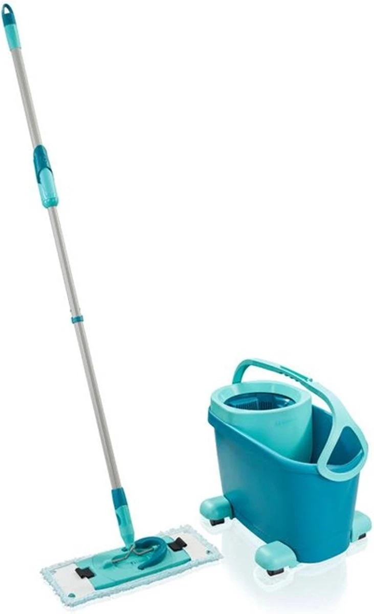 Leifheit Clean Twist M Vloerwisser Ergo Mobiel - Dweil Set Compleet Systeem Met Wieltjes - 33 Cm - 6 Liter 14 Leifheit Clean Twist M Vloerwisser Ergo Mobiel - Dweil Set Compleet Systeem Met Wieltjes - 33 Cm - 6 Liter - Afbeelding 12