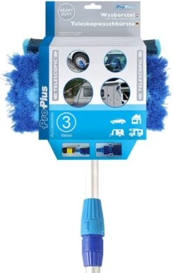 PROPLUS Pro Plus Wasborstel - Heavy Duty - Telescopische Steel - Uitschuifbaar Tot 3 Meter -Bol. 762x1200