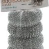 Staalsponzen 4 Delig - Pannenspons - Schuurspons - Roestvrij Staal (RVS) - Staalspons - 4 Stuks 1 Staalsponzen 4 Delig - Pannenspons - Schuurspons - Roestvrij Staal (RVS) - Staalspons - 4 Stuks -Bol. 770x1200 2
