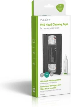 Nedis VHS-Reinigingscassette - 20 Ml - VHS-Koppen - Zwart -Bol. 800x1200 22