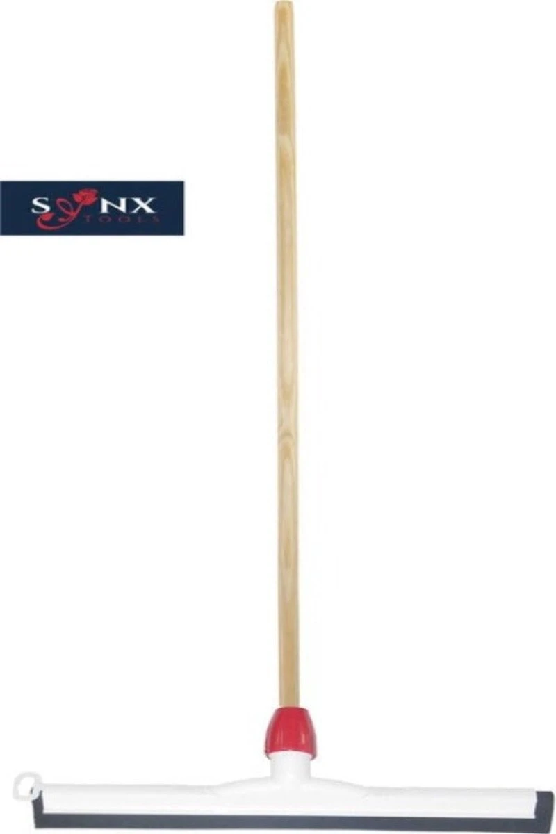 Synx Tools Vloertrekker Met Steel 35cm Kunststof - Trekkers/moppen - Dweilen/ Natuurrubber - Vloerwisser - Schoonmaakartikelen - Vloermop/Vloerreiniger - Met Steel 150cm 3 Synx Tools Vloertrekker Met Steel 35cm Kunststof - Trekkers/moppen - Dweilen/ Natuurrubber - Vloerwisser - Schoonmaakartikelen - Vloermop/Vloerreiniger - Met Steel 150cm