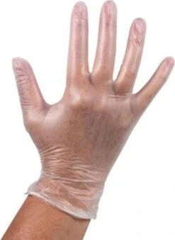 Wegwerp Handschoenen - Vinyl Handschoenen - Poedervrij - Wit - Maat L - 100 Stuks -Bol. 873x1200 3