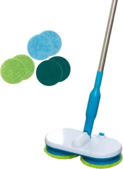 Mediashop Hurricane Floating Mop Elektrische Dweil - Oplaadbare Vloerwisser Voor Dweilen, Schrobben En Boenen - Met 2x 3 Microvezelpads 37 Mediashop Hurricane Floating Mop Elektrische Dweil - Oplaadbare Vloerwisser Voor Dweilen, Schrobben En Boenen - Met 2x 3 Microvezelpads -Bol. 874x1200
