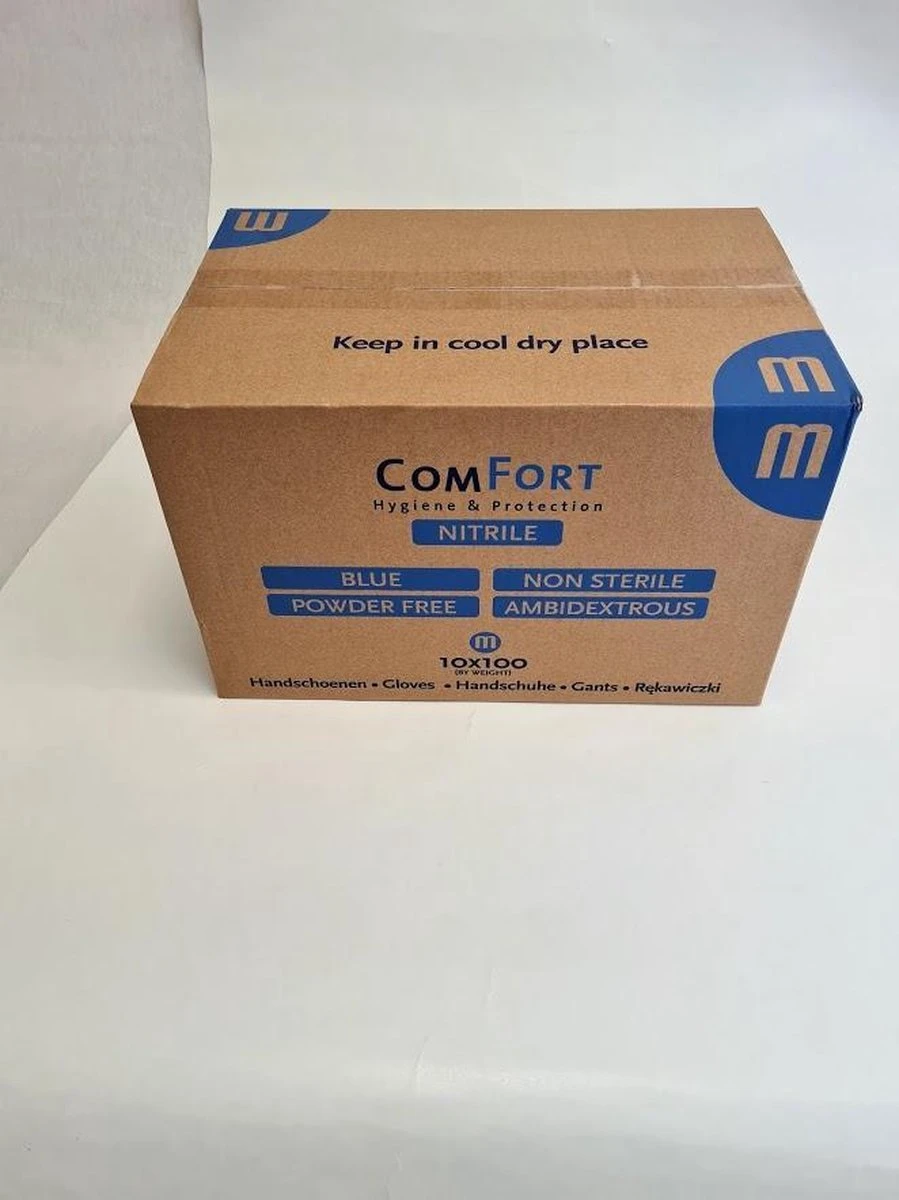Merkloos Comfort Nitril Wegwerp Handschoenen - Poedervrij - Blauw - Maat M - 100 Stuks 9 Merkloos Comfort Nitril Wegwerp Handschoenen - Poedervrij - Blauw - Maat M - 100 Stuks - Afbeelding 7