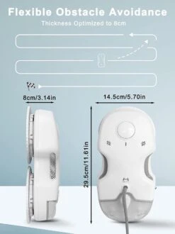 Hutt C6 Robot Ramen Reiniger Met Afstandsbediening - Ramen Wassen - Automatisch - Afstandsbediening - Anti Val - Wit 12 Hutt C6 Robot Ramen Reiniger Met Afstandsbediening - Ramen Wassen - Automatisch - Afstandsbediening - Anti Val - Wit -Bol. 899x1200 7