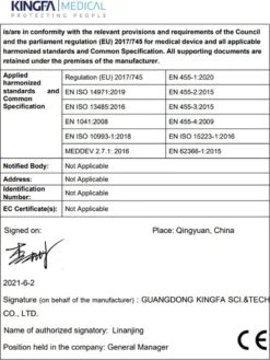 100 Medische Nitril Onderzoekshandschoenen | Kingfa KS-ST RT021 11 100 Medische Nitril Onderzoekshandschoenen | Kingfa KS-ST RT021 -Bol. 902x1200 4