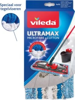 Vileda UltraMax Micro&Cotton - Complete Set - Tegelvloeren -Bol. 903x1200