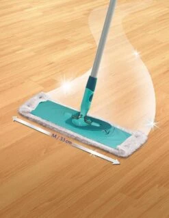 Leifheit Clean Twist M / Combi Clean M Vloerwisser Vervangingsdoek Met Drukknoppen - Super Soft – 33 Cm -Bol. 934x1200