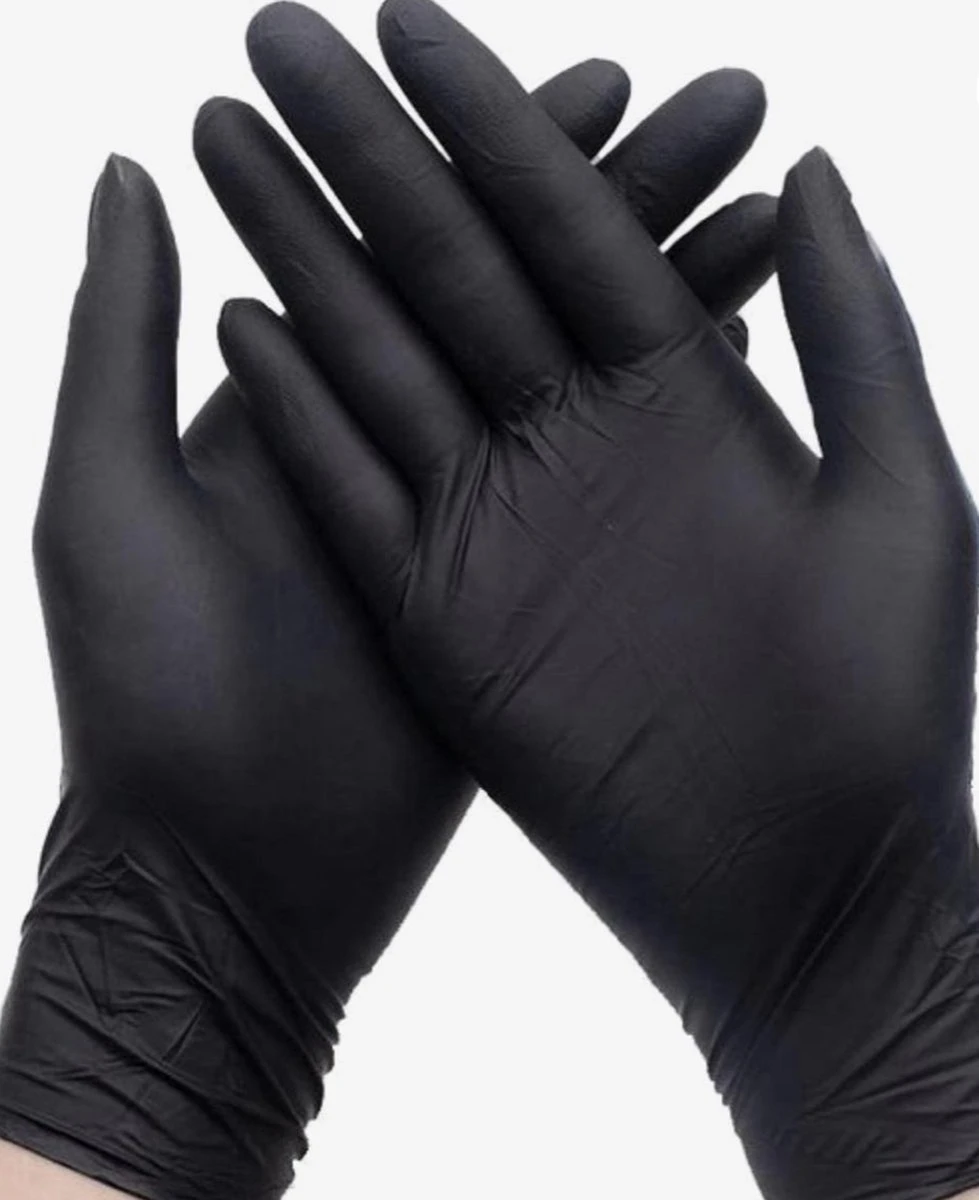 Handschoenen Wegwerp Nitril - Latex Vrij - Ongepoederd - Zwart - Maat L - 100 Stuks - Nitril Handschoenen - Latex Handschoenen Poedervrij - Restaurant - Schoonmaak - Kapper - Hygiene 3 Handschoenen Wegwerp Nitril - Latex Vrij - Ongepoederd - Zwart - Maat L - 100 Stuks - Nitril Handschoenen - Latex Handschoenen Poedervrij - Restaurant - Schoonmaak - Kapper - Hygiene